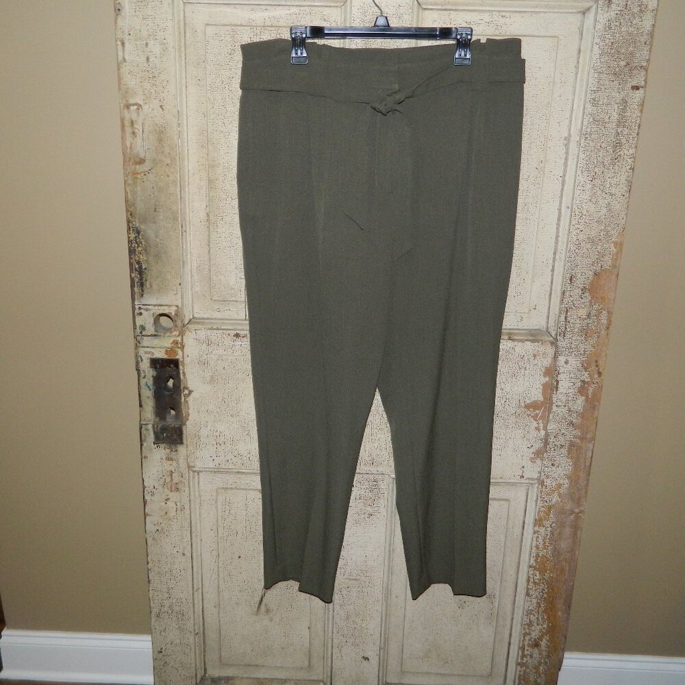 Calvin Klein Belted Career Pants Size 16 (K-28)